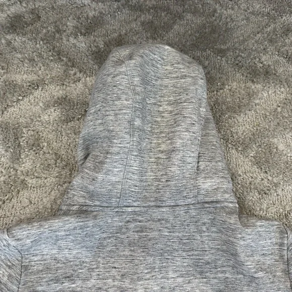 Athleta Victory Primaloft Light Gray Full Zip Jacket Large L - Picture 8 of 8